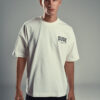 DUDE Shadow Logo Oversized T-Shirt -  White