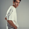 DUDE Basic Boxy Fit T-Shirt – Off White