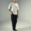DUDE Basic Boxy Fit T-Shirt – Off White