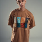 DUDE Horizon Graphic T-Shirt – Burnt Orange