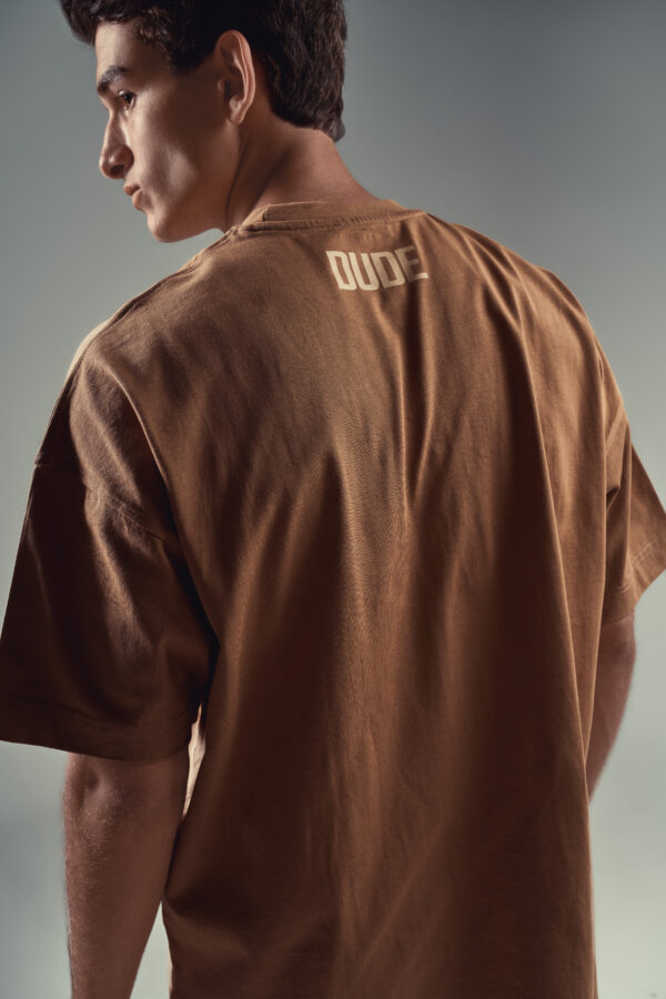 DUDE Horizon Graphic T-Shirt – Burnt Orange
