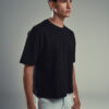 DUDE Basic Boxy Fit T-Shirt – Black
