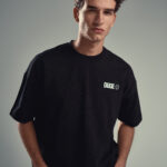 DUDE Signature Oversized T-Shirt - Black
