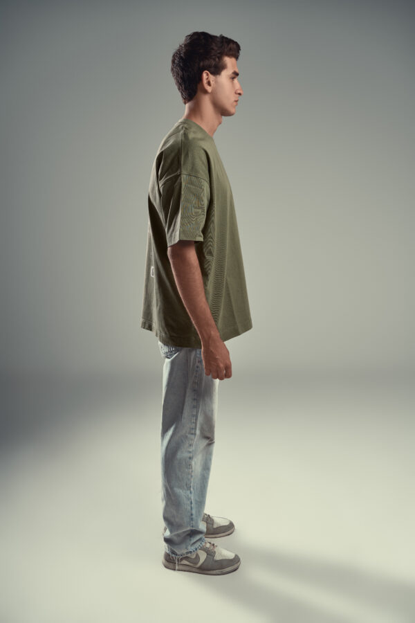 DUDE Signature Movement T-Shirt – Olive Green