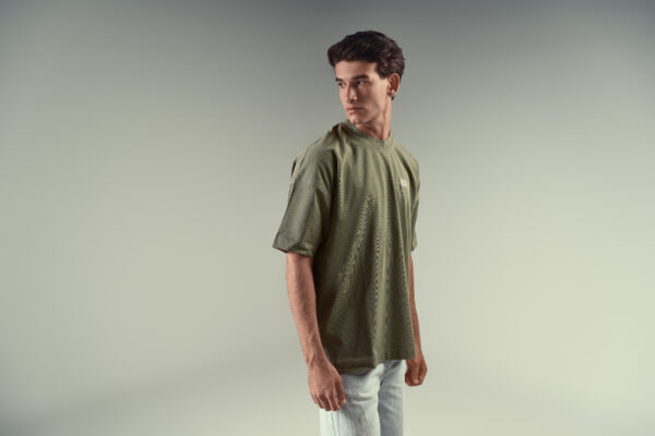 DUDE Signature Movement T-Shirt – Olive Green